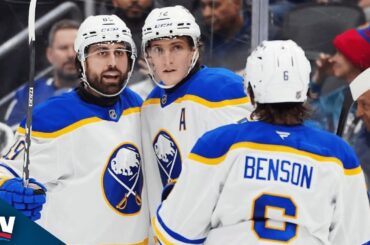 Sabres' Tage Thompson Pulls Off Sweet Fake Before Rifling Wrister Past Sergei Bobrovsky