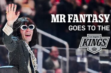 How Mr Fantasy CRASHED the LA Kings Game 🤣