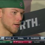 The Wild's Christian Folin discusses playing with just 5 defensemen