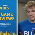 Feb. 2: Postgame Interviews