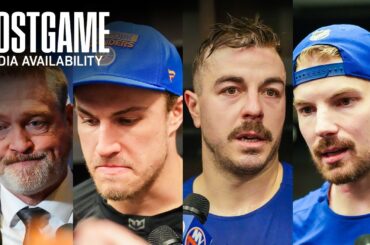 New York Islanders Postgame Availability | NYI 1 at WSH 4
