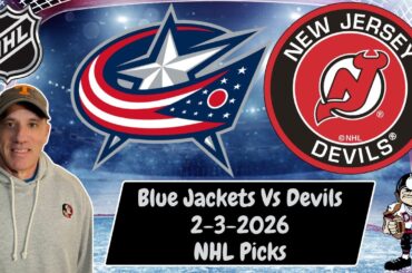 Blue Jackets vs Devils 2/3/2026 NHL Picks and Predictions | Jason Sharpe NHL Best Bet & Betting Tips