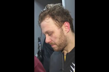David Pastrnak on Overtime Penalty Call Wiping Out Game Winning Goal #hockey  #nhl