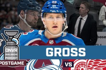 The Colorado Avalanche lose to the Red Wings 30 seconds in | DNVR Avalanche Postgame