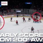 WATCH: John Carlson Scores From 200 Feet Away