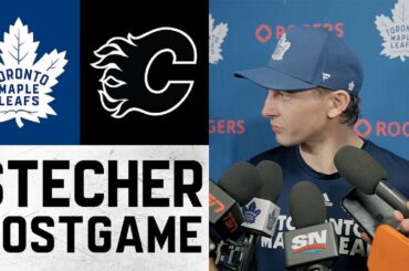 Troy Stecher | Post Game at Calgary Flames | February 2, 2026