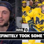 Zach Werenski on Being a Michigan Guy in Ohio State Territory 😬 | NHL on TNT