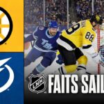 Bruins vs Lightning | Faits saillants | Série des stades de la LNH 2026