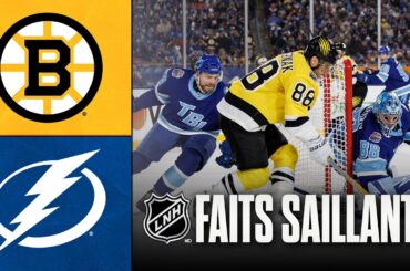 Bruins vs Lightning | Faits saillants | Série des stades de la LNH 2026