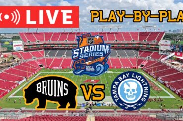 LIVE: Boston Bruins VS Tampa Bay Lightning STADIUM SERIES PART 2 Commentary/Scoreboard! #nhlbruins