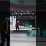 Seattle Kraken goalie uses VR 🤯 #hockey #nhl #goalie #hockeygoalie #hockeytraining #shorts #foryou