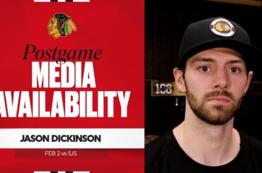 "Our line was clicking." | Jason Dickinson Postgame 2.2.26