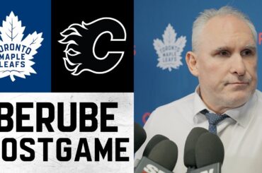 Craig Berube | Post Game at Calgary Flames | February 2, 2026