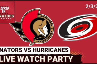 LIVE: Ottawa Senators vs Carolina Hurricanes - NHL Watch Party - February 3, 2026