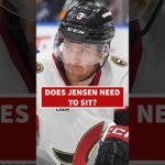 "That pair is getting caved." 👈👀 #GoSensGo #OttawaSenators #NHL #SensNation #HockeyTalk