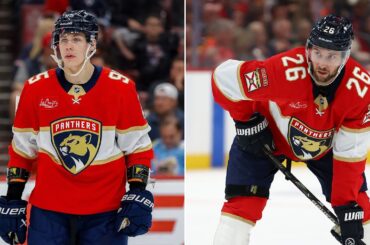 Historic NHL moment: Latvian teammates score for the Panthers! 🇱🇻 🇱🇻