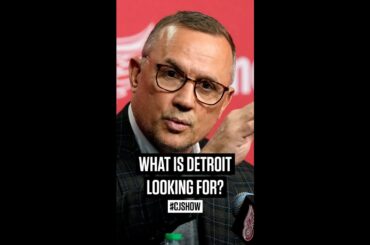 What are the Detroit Red Wings looking to land before the trade deadline? 👀 #CJShow #RedWings #NHL