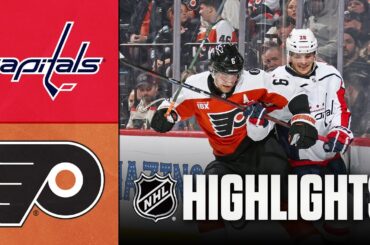 Capitals vs. Flyers | NHL Highlights | February 03, 2026