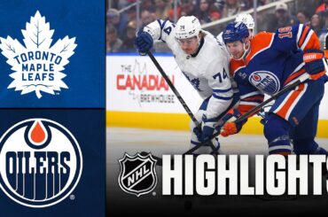 Maple Leafs vs. Oilers | NHL Highlights | February 03, 2026