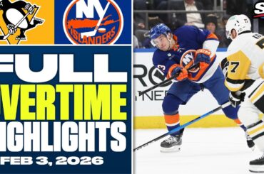 Penguins at Islanders | FULL Overtime Highlights - Feb 3, 2026