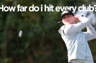 My Stock Yardages With Every Club | Winter Work 05