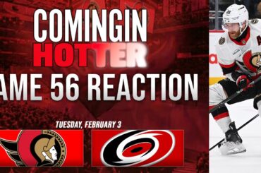 Sens Post Game - Ottawa Senators vs Carolina Hurricanes - February 3rd - Coming in Hotter LIVE