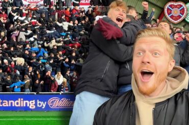 💥 Crazy Atmosphere as Hearts Smash Celtic!