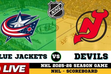 🔴LIVE : Columbus Blue Jackets Vs New Jersey Devils | NHL 2026 | NHL Live SCOREBOARD | 02/04/2026