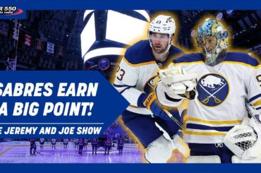 Sabres Grind Out a Point in 4-3 Loss to Lightning | The Jeremy and Joe Show