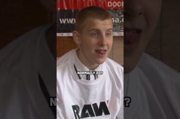 Paddy "The Baddy" Pimblett's First Ever Interview 👶