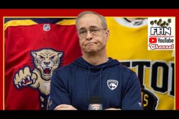 Paul Maurice, Panthers Morning Skate: Florida Tries to Snap Skid v Boston Bruins