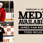 James van Riemsdyk, Todd McLellan Morning Skate Media | Feb. 4, 2026