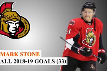 Mark Stone (#61) All 33 Goals of the 2018-19 NHL Season