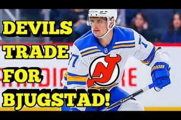 NJ Devils TRADE With ST Louis Blues For Nick Bjugstad!