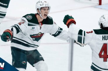 Wild's Matt Boldy Puts Together First-Period Hat Trick vs. Predators