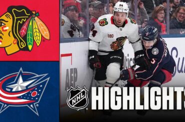 Blackhawks vs. Blue Jackets | NHL Highlights | February 04, 2026