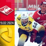 СПАРТАК - СЕВЕРСТАЛЬ | КХЛ Обзор Кубка Гагарина 2024 | Матч №1