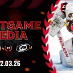 LIVE: Postgame Media CAR 4 OTT 3