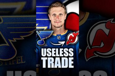 DEVILS MAKE A DESPERATE TRADE: NICK BJUGSTAD TO NEW JERSEY, THOMAS BORDELEAU TO ST LOUIS BLUES
