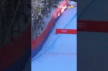 Terrible crash chute Aleksander Aamodt Kilde at Wengen Downhill Abfahrt Lauberhornrennen Switzerland