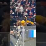 Penguins fan ATTACKS Islanders supporter! 🏒 #shorts