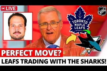 🏒👉 LEAFS TRADING A SUPERSTAR WITH THE SHARKS! WHAT ARE THE CHANCES? LEAFS NEWS