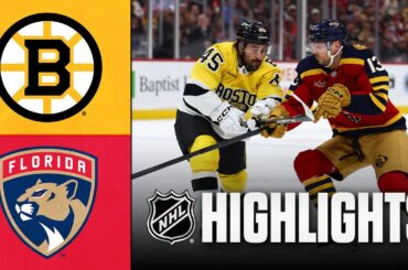 Bruins vs. Panthers | NHL Highlights | February 04, 2026
