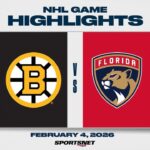 NHL Highlights | Bruins vs. Panthers - February 4, 2026