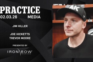 MEDIA: Joe Hicketts, Trevor Moore, and Jim Hiller | 02.03.26 Practice in LA