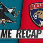 Vatrano has four points as Panthers beat Sharks, 6-2