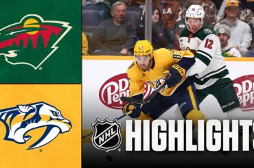 Wild vs. Predators | NHL Highlights | February 04, 2026