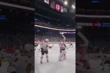 getting warm in Columbus🏒