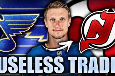 DEVILS MAKE A DESPERATE TRADE: NICK BJUGSTAD TO NEW JERSEY, THOMAS BORDELEAU TO ST LOUIS BLUES