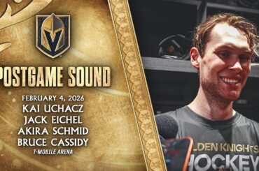 🎥 POSTGAME SOUND: Uchacz, Eichel, Schmid & Cassidy